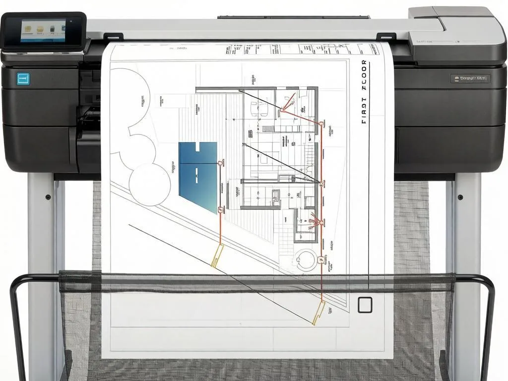 HP DesignJet T830: МФУ для профессиональной широкоформатной печати