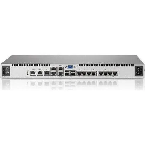 Коммутатор HP 1x1Ex8 KVM IP Cnsl G2 VM CAC SW (AF620A)