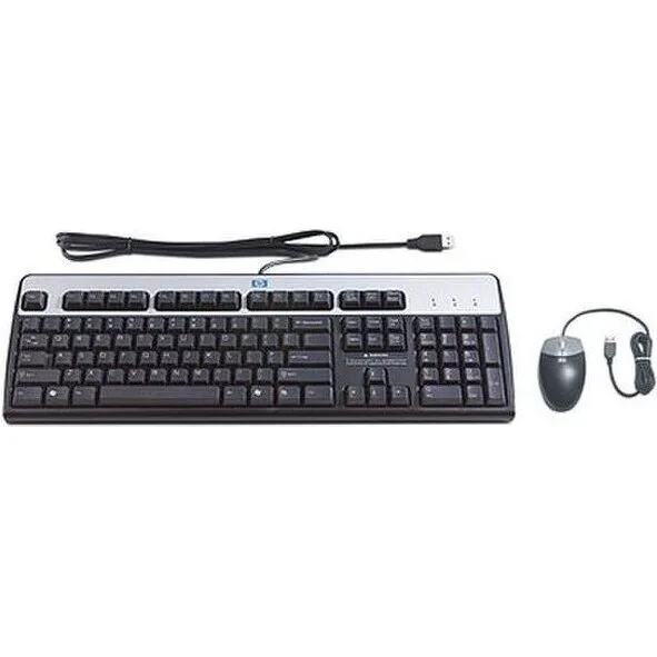 Клавиатура и мышь HP 638214-B21 638214-B21 Клавиатура и мышь HP 638214-B21 638214-B21