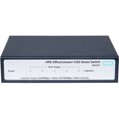 Коммутатор неуправляемый HPE JH327A JH327A Коммутатор неуправляемый HPE JH327A JH327A