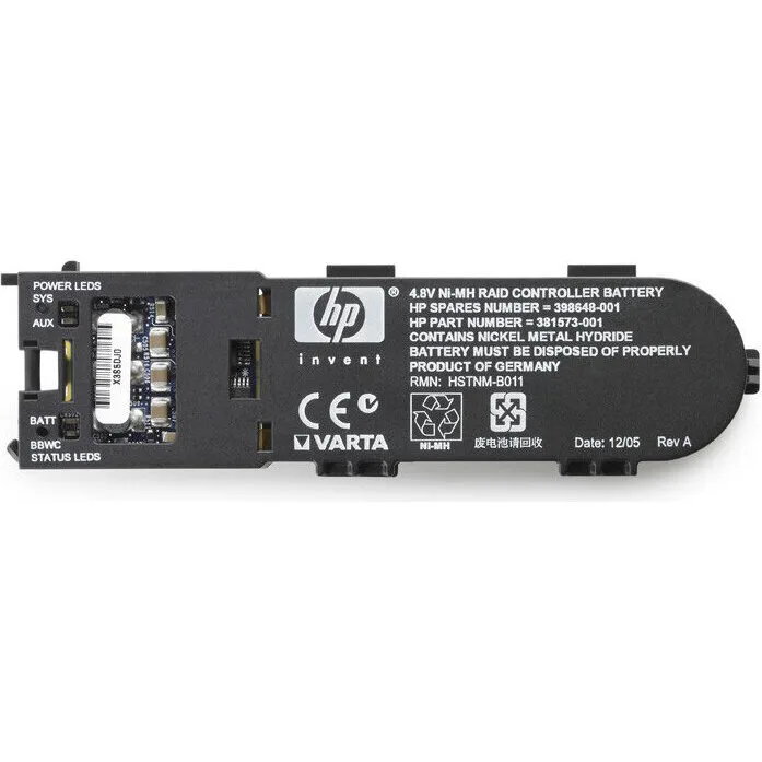 Батарея HPE 398648-001 398648-001 Батарея HPE 398648-001 398648-001
