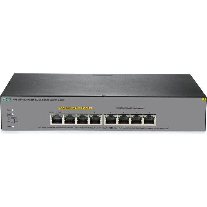 Коммутатор PoE HP OfficeConnect 1920S 8G PPoE+ OfficeConnect 1920S 8G PPoE+ Коммутатор PoE HP OfficeConnect 1920S 8G PPoE+ OfficeConnect 1920S 8G PPoE+
