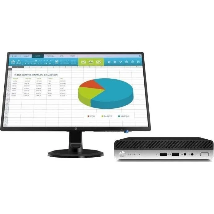 Компьютер HP Bundle ProDesk 400 G4 Mini Выгодно