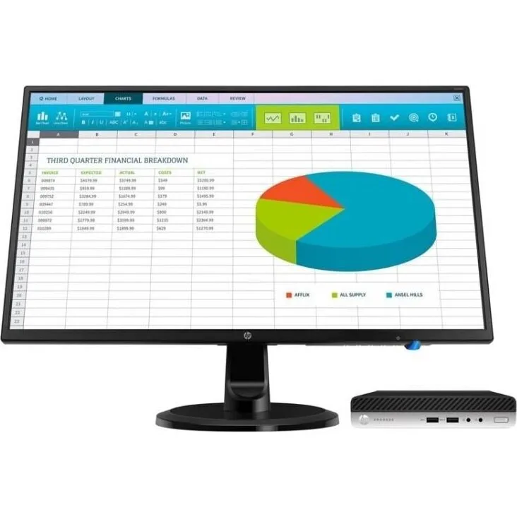Компьютер HP Bundle ProDesk 405 G4 Mini Выгодно
