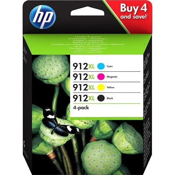 Набор картриджей HP 912XL 912XL Набор картриджей HP 912XL 912XL