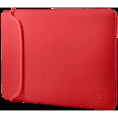 Сумка для ноутбука 15.6 HP Chroma Reversible Sleeve –Black/Red cons